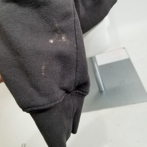 University of Iowa Grey Hoodie Sweatshirt Pull Over XL Embroidered Hawkeye Herky - Picture 9 of 10